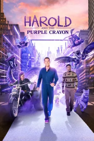 Harold and the Purple Crayon 2024 Poster