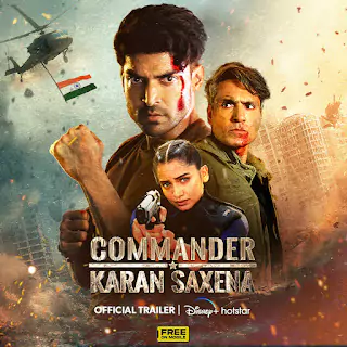 Commander Karan Saxena 2024 Movie PoSTER