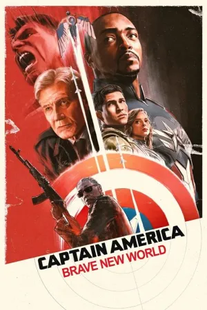 Captain America: Brave New World 2025 Poster